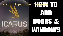 Icarus: Como fazer janelas e portas