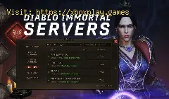 Cómo cambiar de servidor en Diablo Immortal