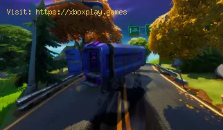 Fortnite: où trouver un camion de transport d'ordures