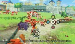 Hyrule Warriors Age of Calamity: Cómo dividir la pantalla
