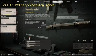Call of Duty Black Ops Cold War: How to Unlock Wakizashi Sword