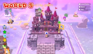Super Mario 3D World + Bowser's Fury: où trouver des étoiles ve