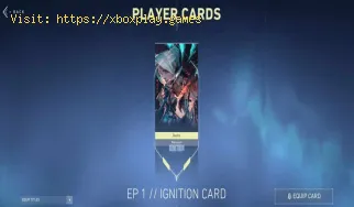 Valorant: How to get Ignition player card