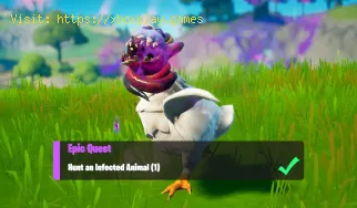 Fortnite: Cómo cazar un animal infectado