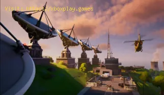 Fortnite: dónde visitar bases de antena parabólicas en una sola part