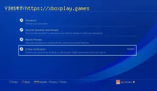 PS5: Cómo habilitar la autenticación de dos factores