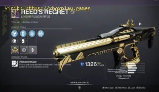 Destiny 2: Wie man Reeds Reue garantiert bekommt