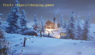 Fortnite: How to warm yourself at the Yule log in the Cozy Lodge in Ch