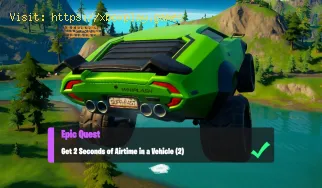 Fortnite: Cómo obtener tres segundos de tiempo aire en un vehículo e