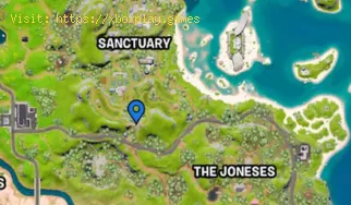 Fortnite: How to find the Level Up Token south of Sanctuary