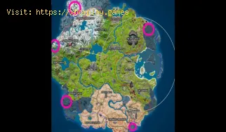 Fortnite: Cómo visitar los campamentos de los siete delanteros