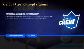 Fortnite: Cómo cancelar la suscripción de la tripulación