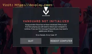 Valorant: How to Fix Error Code 57
