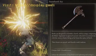 Elden Ring: Cómo conseguir el hacha Stormhawk