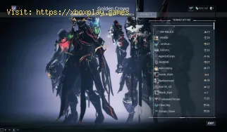 Warframe: Wie man einen Clan gründet