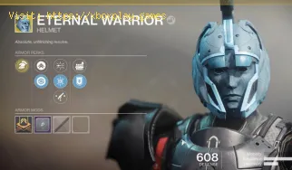 Come ottenere il Destiny 2 Eternal Warrior Exotic Titan Helmet