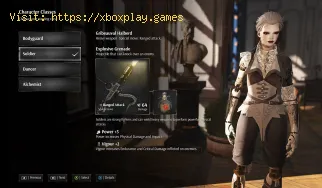 Beste Startklasse in Steelrising