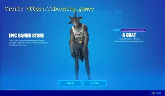 Cómo obtener el G.O.A.T. Traje en Fortnite gratis