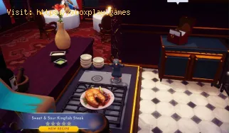 Cómo hacer filete de pez rey agridulce en Disney Dreamlight Valley
