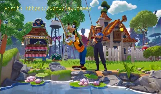 Dónde encontrar salmón en Disney Dreamlight Valley