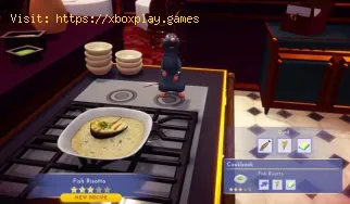 Cómo hacer risotto de pescado en Disney Dreamlight Valley