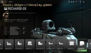 Comment débloquer l'optique SZ Recharge-DX dans Modern Warfare 2