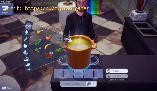 Cómo hacer sopa de pescado en Disney Dreamlight Valley