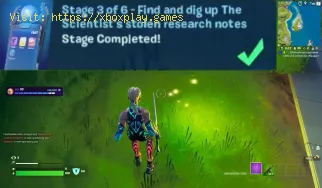 Where to find The Scientist’s research notes in Fortnite Chapter 3 S