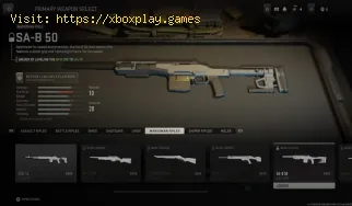 Mejor Loadout SA-B 50 en Warzone 2 Temporada 1
