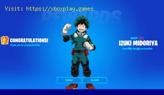 How To Get Deku in Fortnite