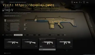 mejor loadout de TAQ-V en Warzone 2 temporada 1