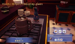 Cómo hacer chocolate caliente en Disney Dreamlight Valley