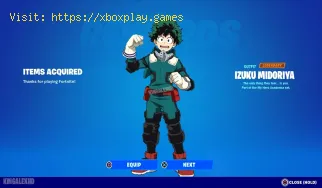 How to Get the Deku Skin in Fortnite