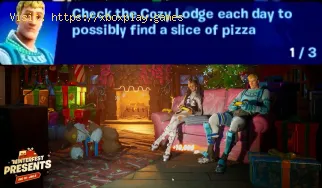 Where to Find a Slice of Pizza at the Cozy Lodge in Fortnite