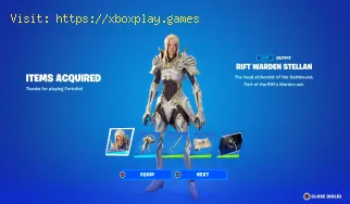 Come entrare in contatto con Rift Warden Stellan in un braciere dell'ologramma in Fortnite Chapter 4 Stagione 1