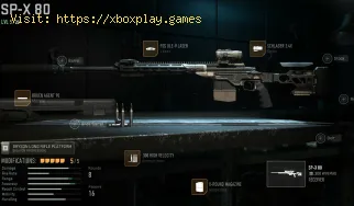 El mejor equipamiento de SP-X 80 para la temporada 1 de Warzone 2
