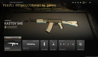 La meilleure classe 545 de Kastov dans le jeu classé Modern Warfare 2