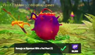 Wie kann man Gegnern mit einer Pod Plant in Fortnite Schaden zufügen?