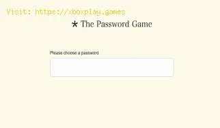 So lösen Sie Password Game „Paul ist geschlüpft! Bitte vergessen S