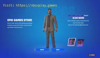 Wie bekomme ich Alan Wake kostenlos in Fortnite?