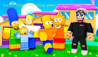 Dónde encontrar a la familia Simpson en Roblox Find the Simpsons