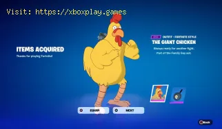 Wie bekomme ich die riesige Hühnerhaut in Fortnite?