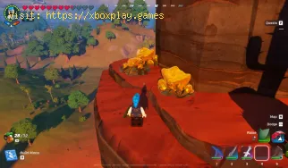 Comment obtenir des Red Rocks dans LEGO Fortnite