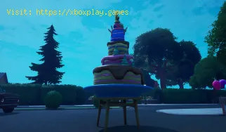 Comment manger des tranches de gâteau d'anniversaire dans Fortni