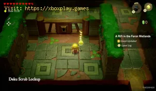 Comment s'échapper de la prison de Deku Scrub dans Zelda Echoes 