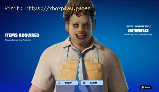 So erhalten Sie Leatherface-Skin in Fortnite