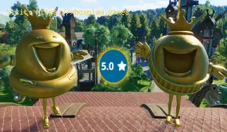 Como aumentar a classificação do parque em Planet Coaster 2