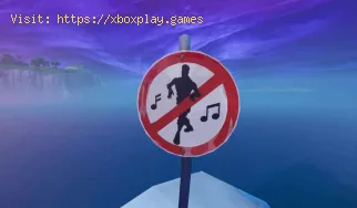 Où trouver le signe No Emote dans Fortnite