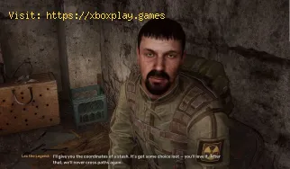 So finden Sie den Vorrat von Lex The Legend in Stalker 2
