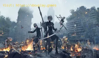 Dónde encontrar metal de relleno en NieR Automata